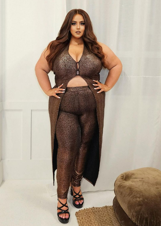 The plus-size beauty has told how men relentlessly try to shame her