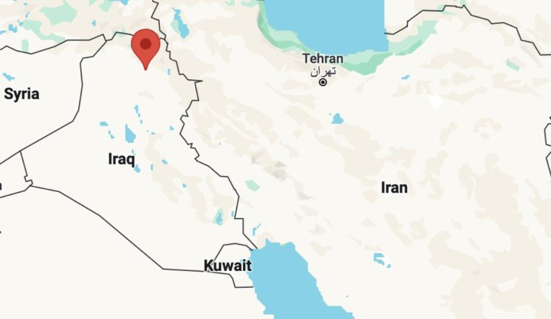 Iran's Islamic Revolutionary Guards Corps said it attacked alleged Israeli spy headquarters in the northern Iraq city of Erbil. Image courtesy of Google Maps