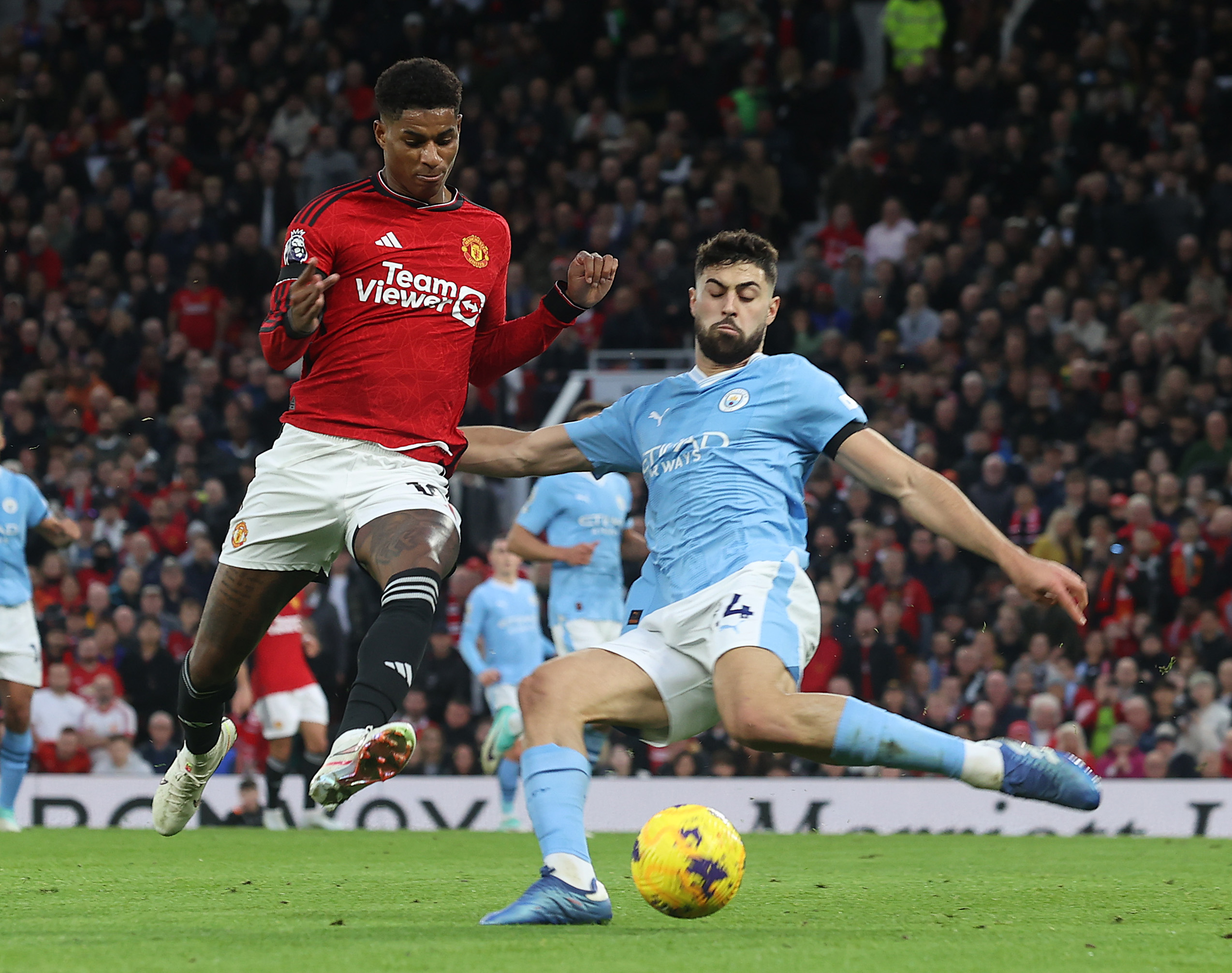 The Manchester derby will be shown on Sky Sports in March