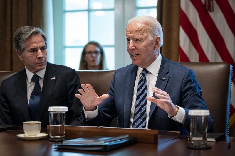 Since taking office, President Joe Biden has emphasized funding for semiconductor manufacturers in an effort to bring high-tech innovation back to the United States. File photo by Al Drago/UPI