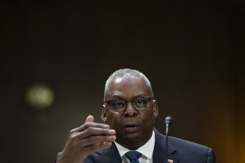 Secretary of Defense Lloyd Austin speaks during a Senate Appropriations committee hearing on President Joe Biden's security funding request for foreign aid and other national security goals at the U.S. Capitol in Washington, DC on Tuesday, October 31, 2023. Biden was hospitalized New Year's Day. Photo by Bonnie Cash/UPI