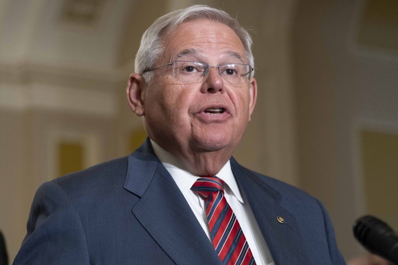 Sen. Bob Menendez, D-N.J., is facing new allegations before the start of his bribery trial that he accepted cash, gold and other gifts from Qatar in exchange for government assistance, according to a superseding indictment unsealed Tuesday. File photo by Bonnie Cash/UPI