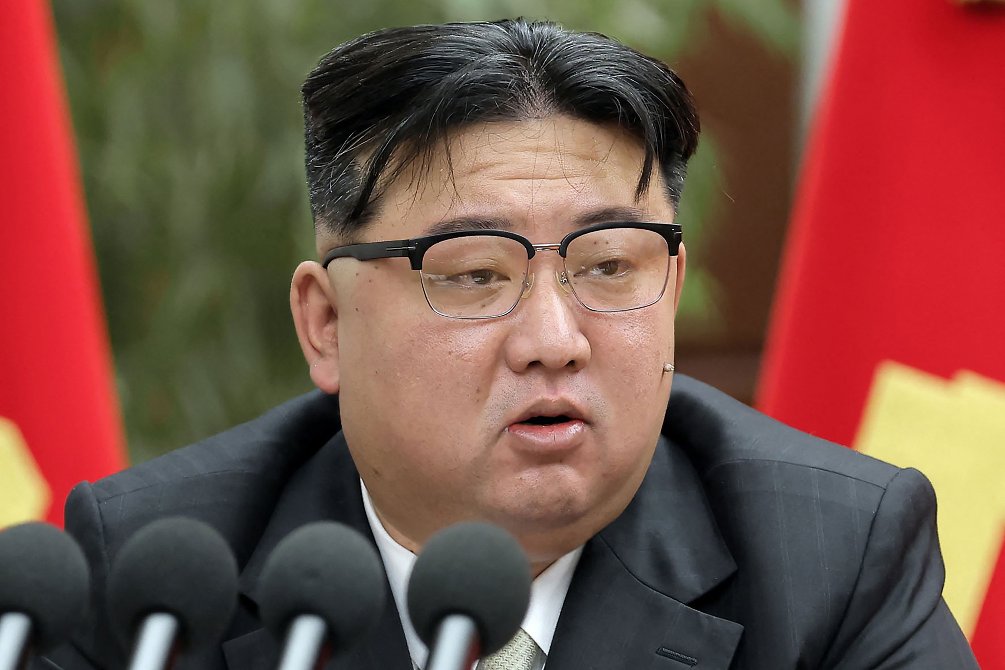 North Korean despot Kim Jong-un has appeared more bloated in recent weeks