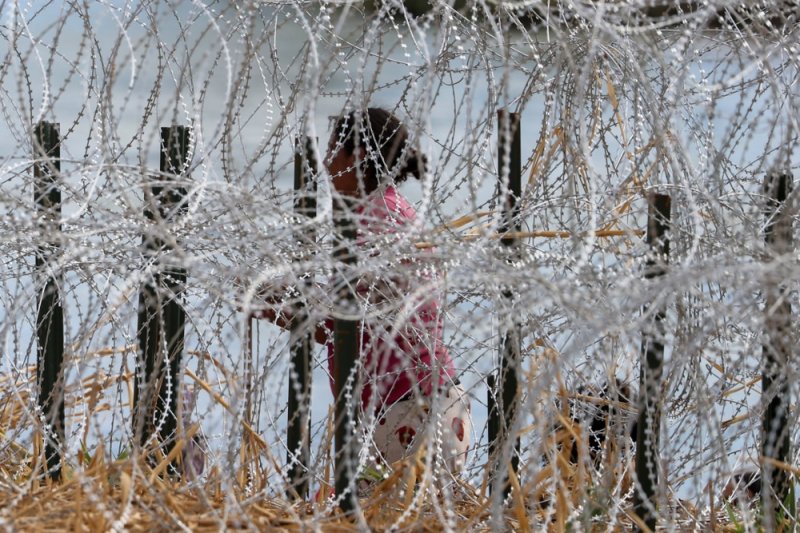 Texas has seized a 2.5-mile stretch of land along the Rio Grande in Eagle Pass, Texas, prompting accusations from the federal government that the state's actions are unconstitutional. File Photo by Adam Davis/EPA-EFE