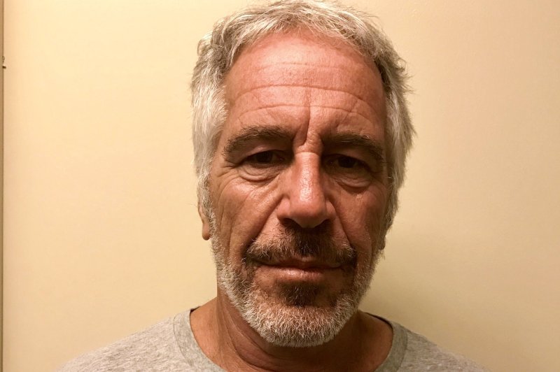 More documents related to late sex-offender Jeffrey Epstein were released released Friday, including a handwritten note linked to disgraced film producer Harvey Weinstein. Photo courtesy of New York State Division of Criminal Justice/EPA-EFE