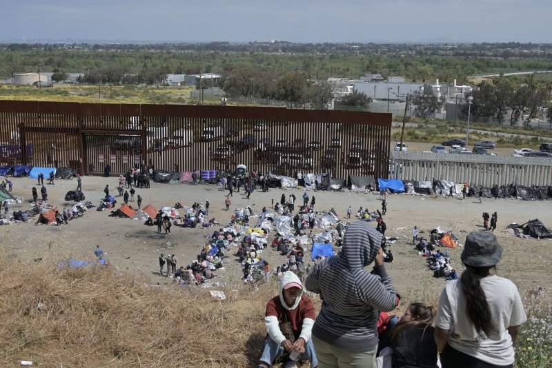 A migrant crisis at the United States souther border with Mexico continues to put the federal government at odds with state leaders. Photo by Carlos Moreno/UPI