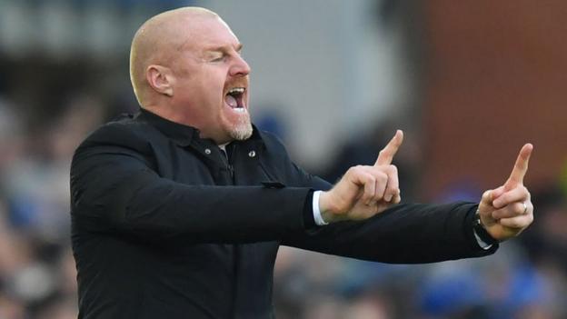 Everton manager Sean Dyche