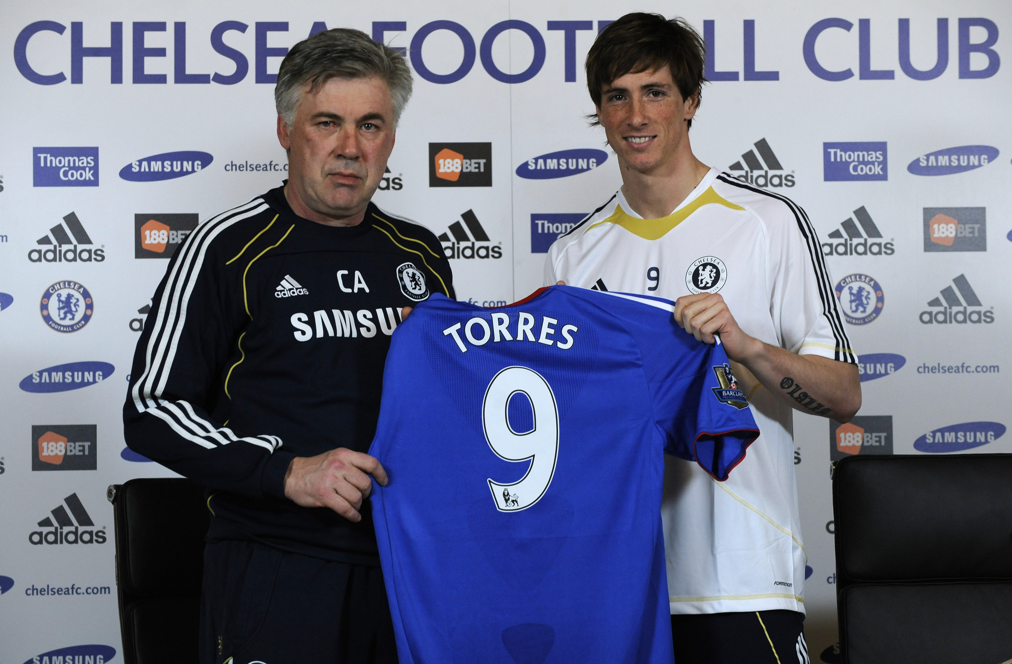 Chelsea splashed a British transfer-record £50m on Fernando Torres