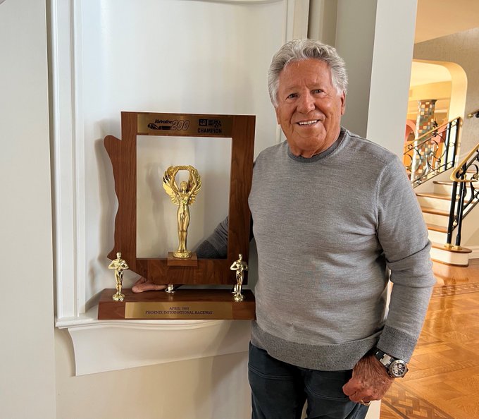 Mario Andretti is one of three racers to win races in F1, Indycar, Nascar and the World Sportscar Championship