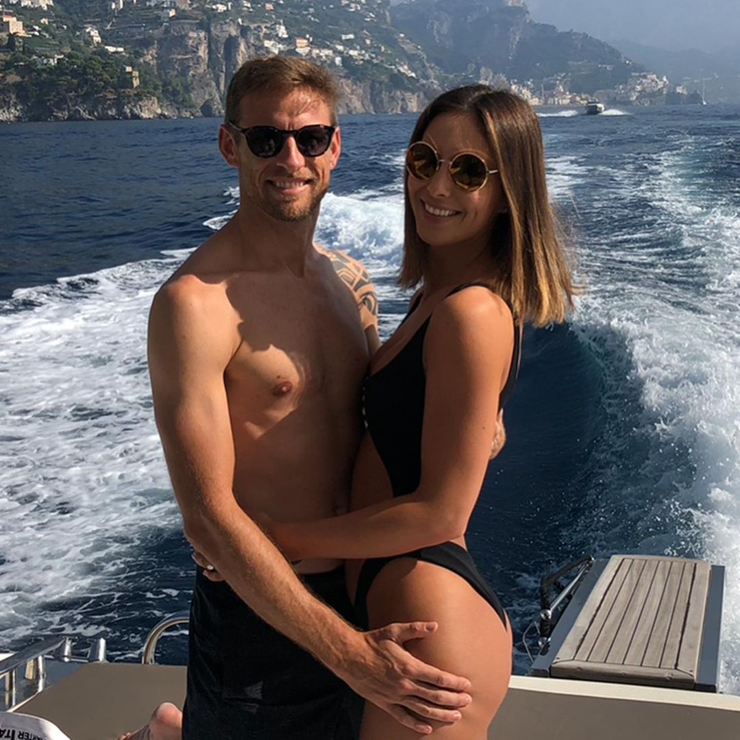 Jenson Button married Brittny Ward in 2022