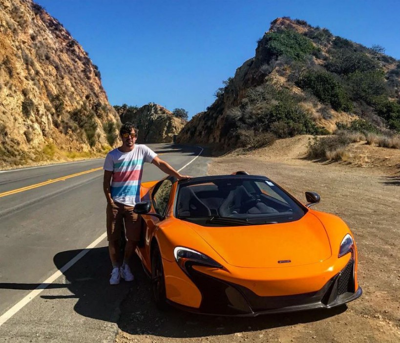 Alonso also owns a McLaren P1