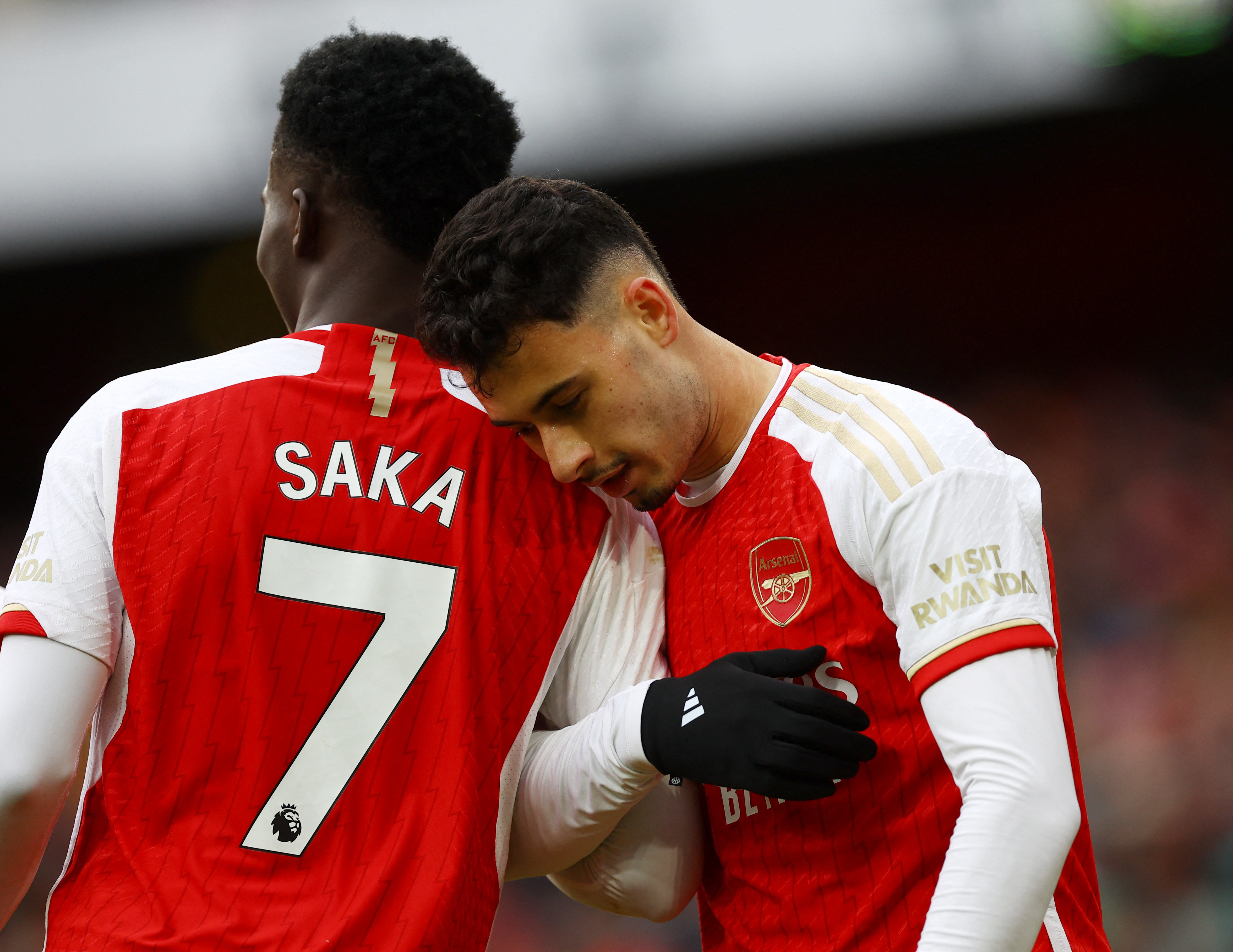 Bukayo Saka and Gabriel Martinelli will both play an important part if Arsenal are to get a result