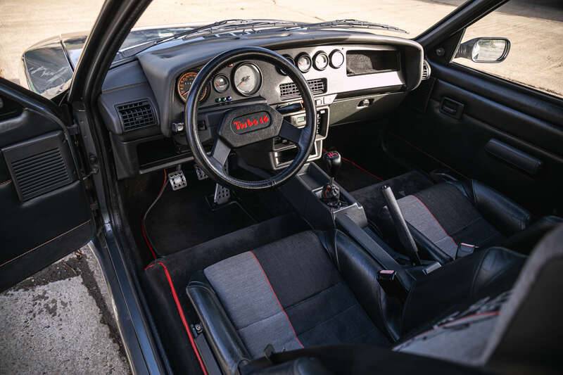 All 200 models made of the Turbo 16 were built as left-hand drive