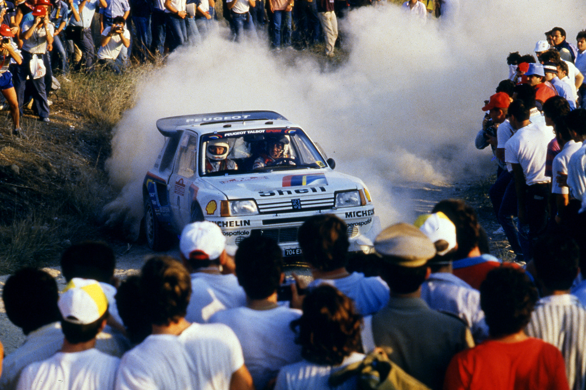 A rally version of the Peugeot 205 was also made for competition