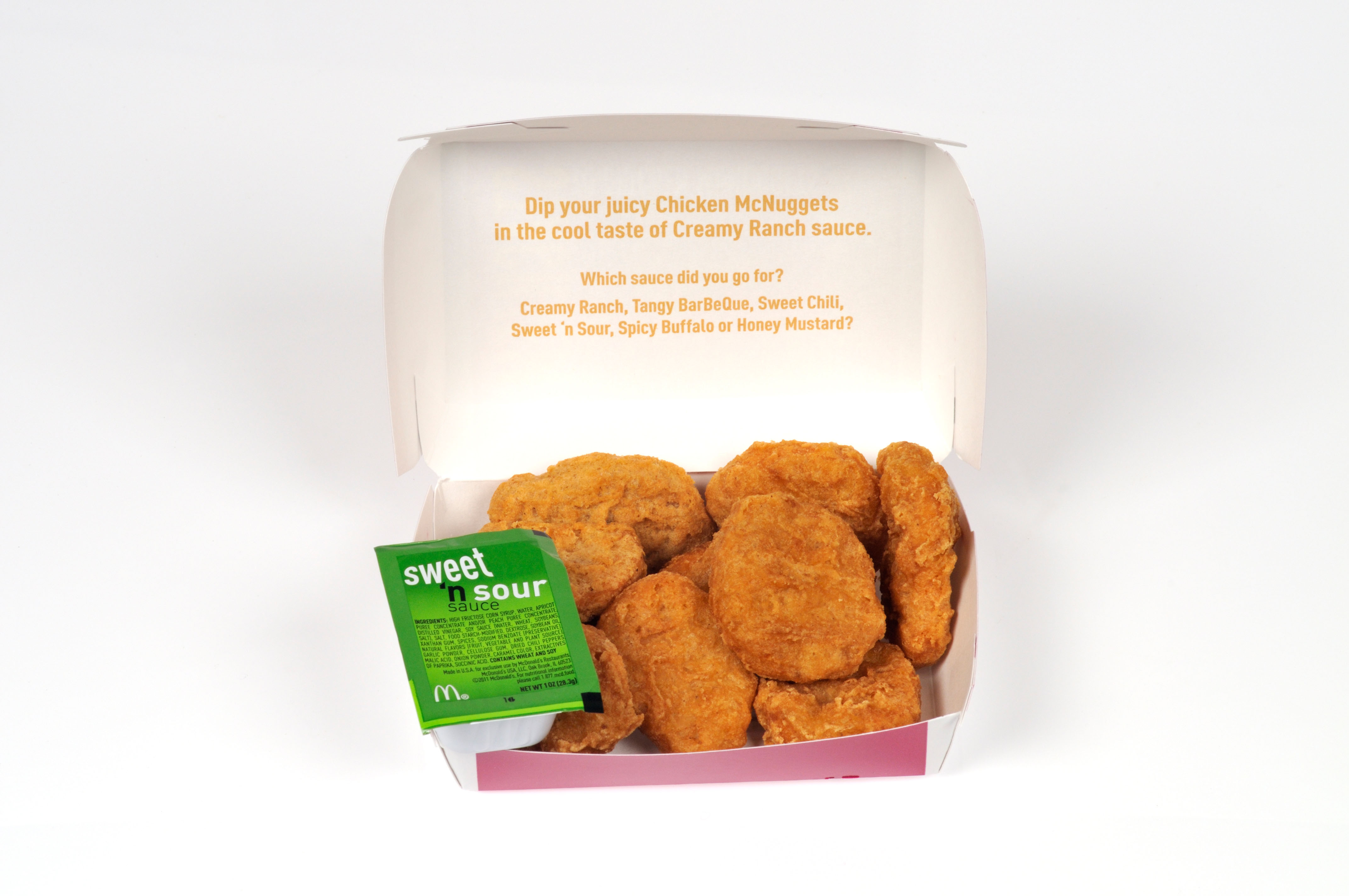 A box of six chicken McNuggets will cost just £1.39 for one day only