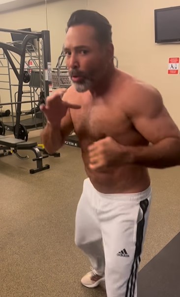 The former six-weight world champion has shared many a bizarre video to Instagram