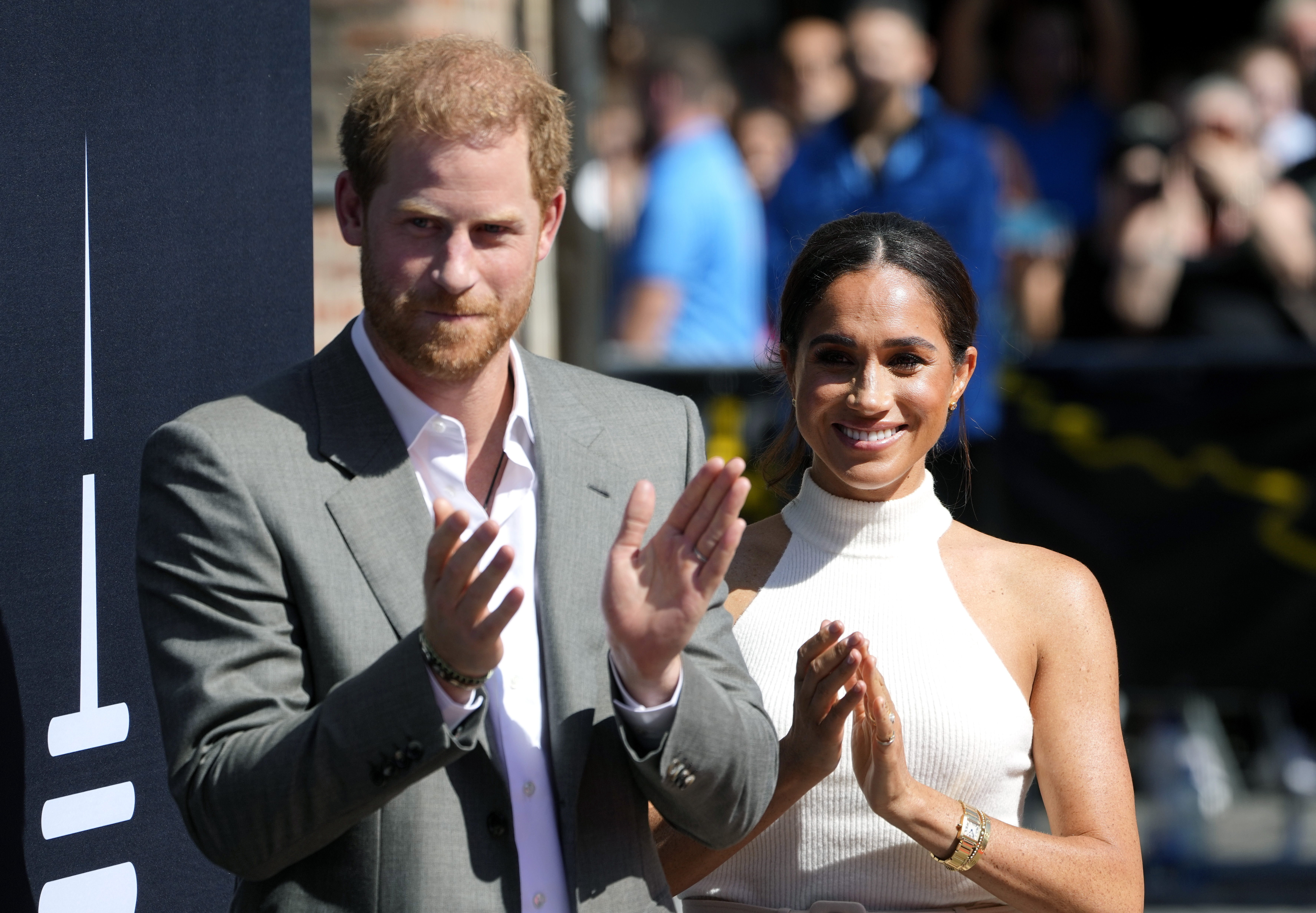 Harry has reunited with wife Meghan in LA