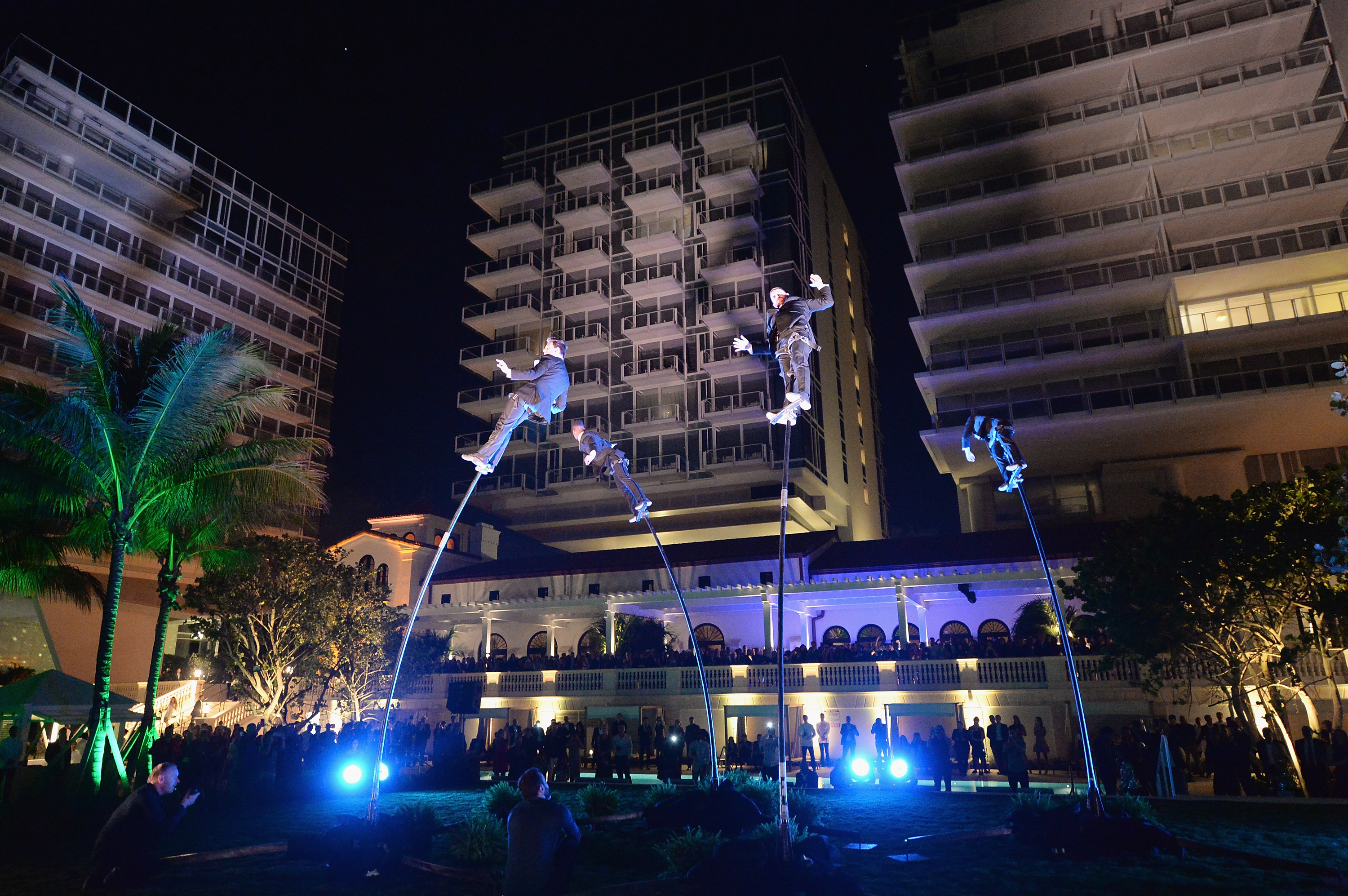 The Four Seasons Hotel at The Surf Club Grand Opening came in second