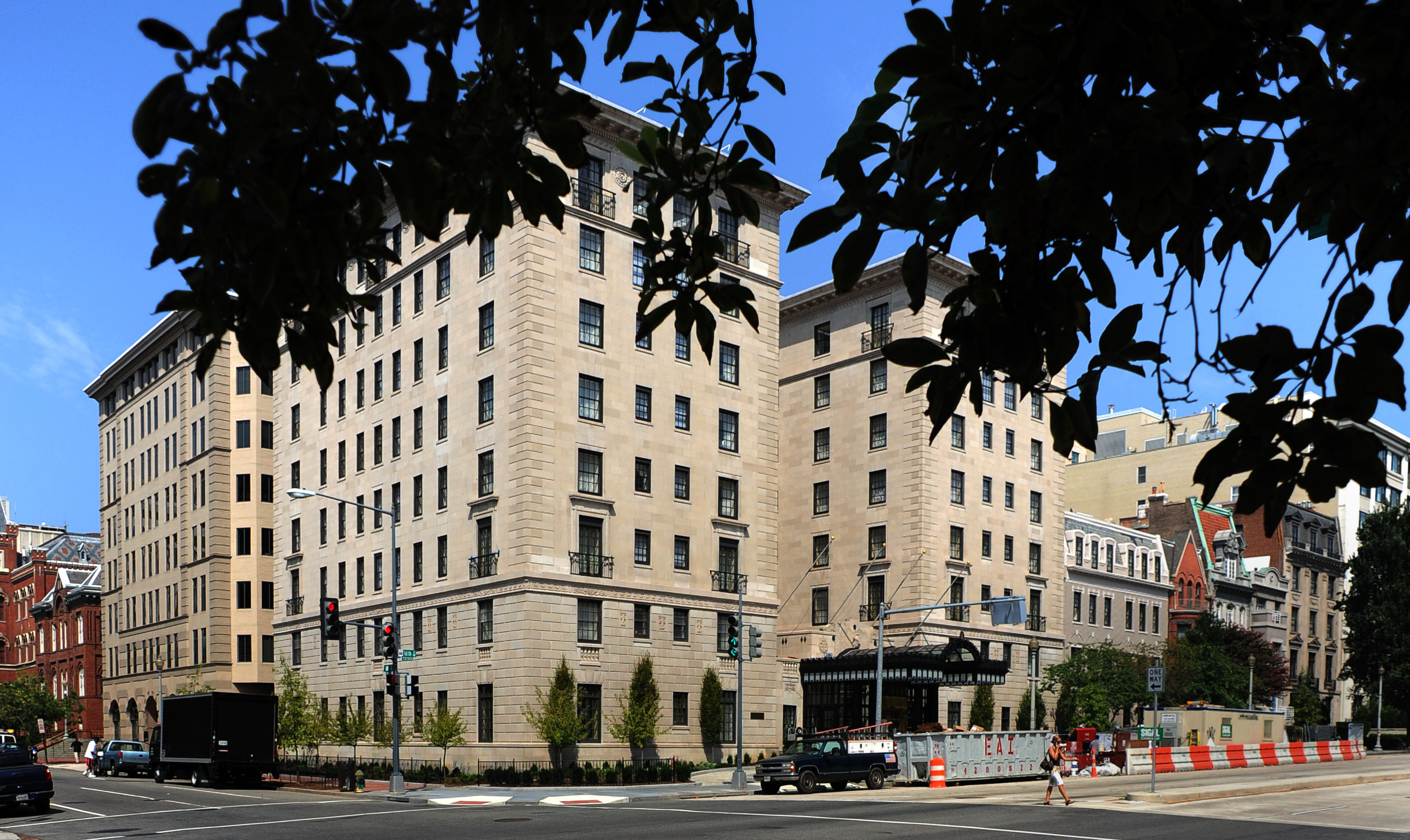 D.C.'s premier luxury hotel used to be a block of luxury apartments