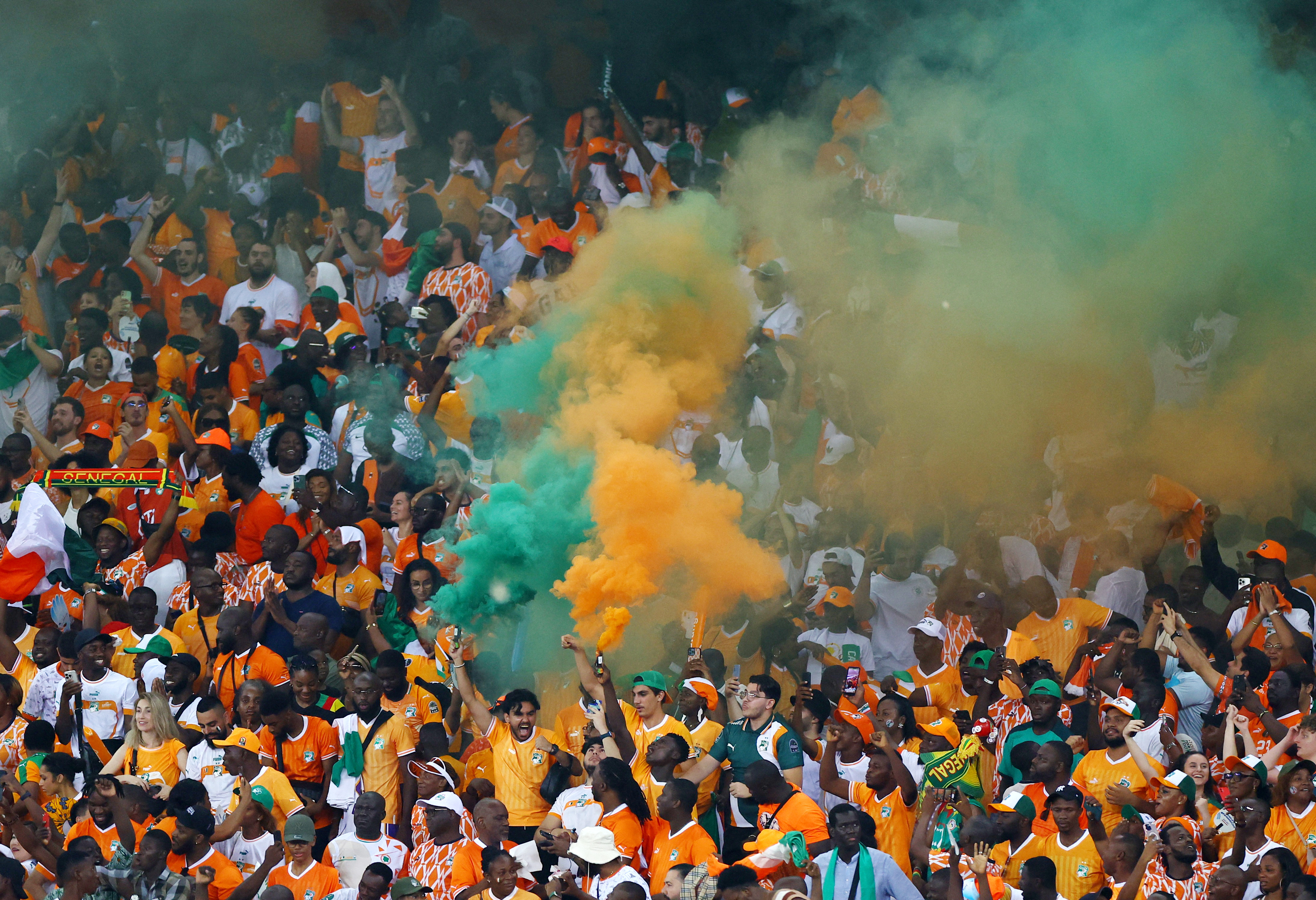 Abidjan erupts as Ivory Coast win the African Cup of Nations