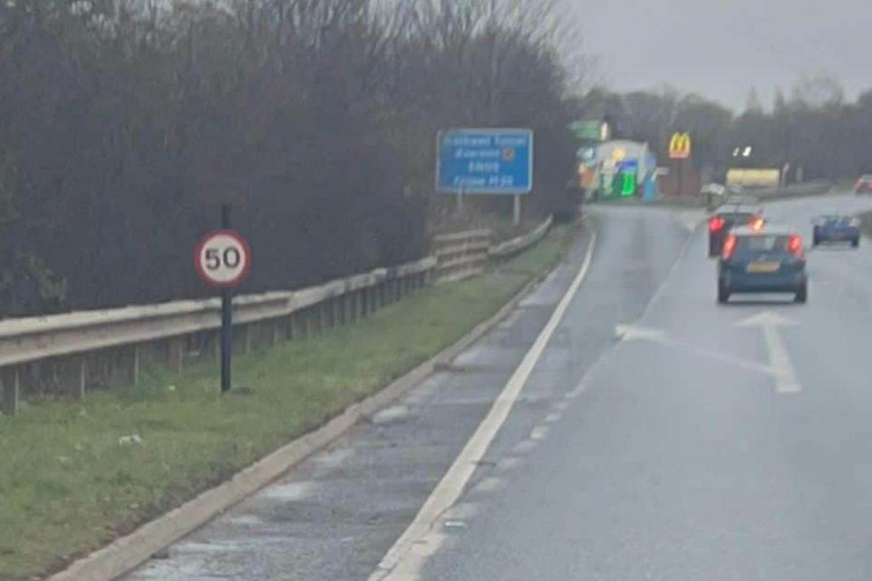 Over 100 drivers are said to be at risk of losing their licences due to the misleading sign  located on the A20 in Sidcup, south east London