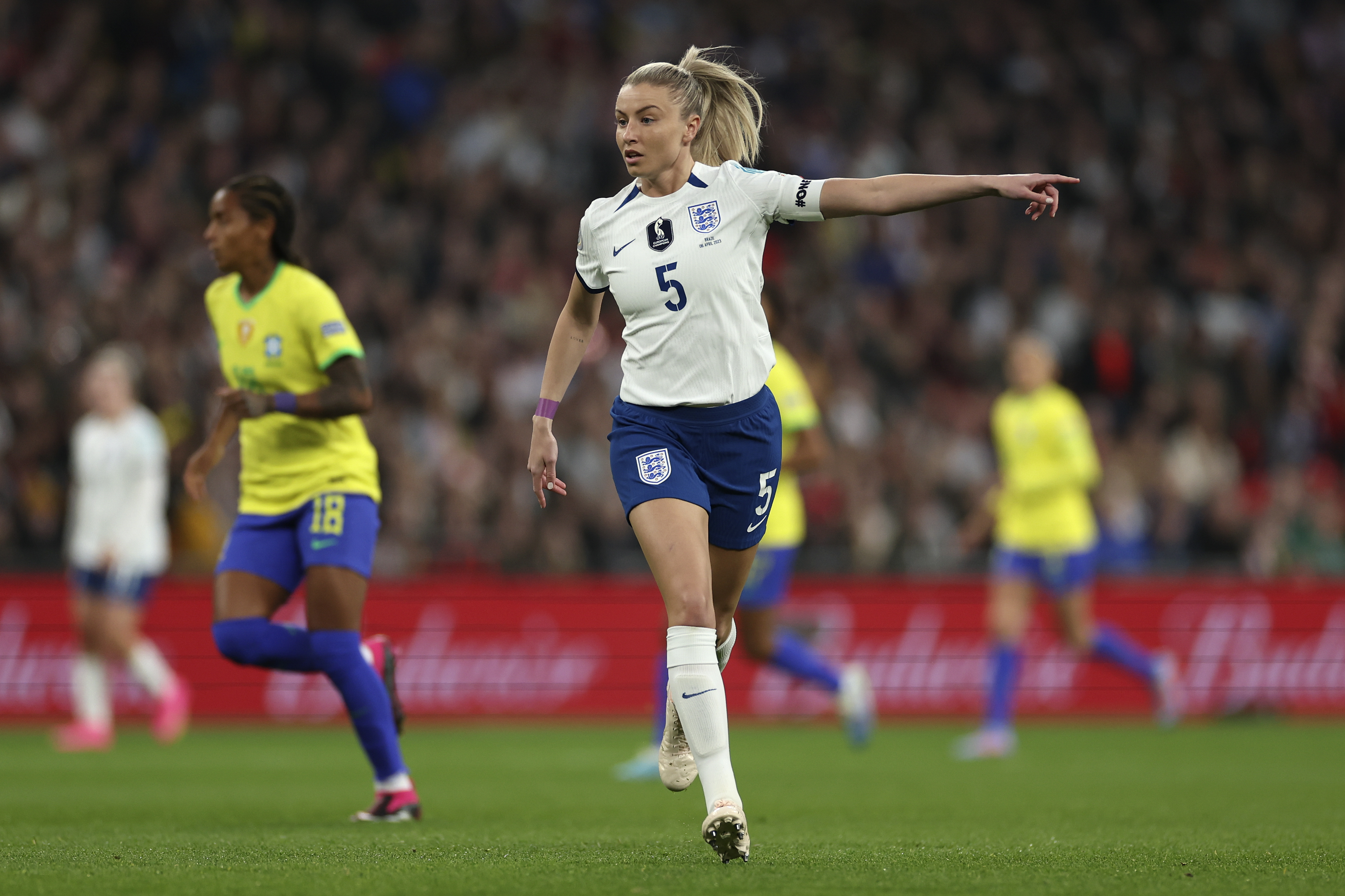 FILE – England’s Leah Williamson gestures during the Women’s Finalissima soccer match between England and Brazil at Wembley stadium in London, on April 6, 2023. Williamson will miss the Womens World Cup because of a torn knee ligament. Arsenal confirmed Friday April 21, 2023 that Williamson suffered a ruptured anterior cruciate ligament” and will need […]