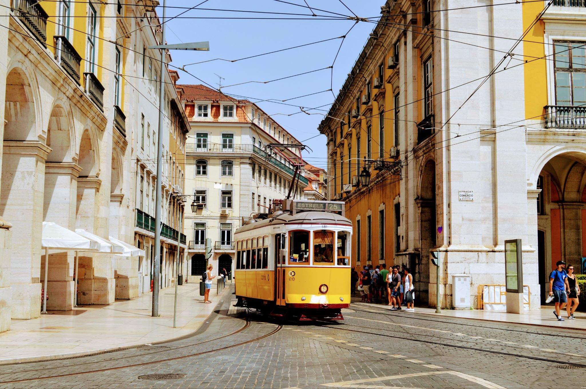 Looking at this photo of Lisbon, you can almost feel the Portuguese sun, but can you see the heart?