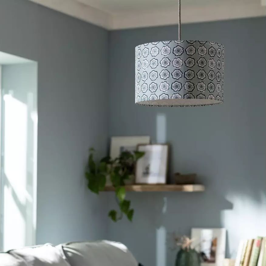 This floral lampshade is just £3.60 at Argos