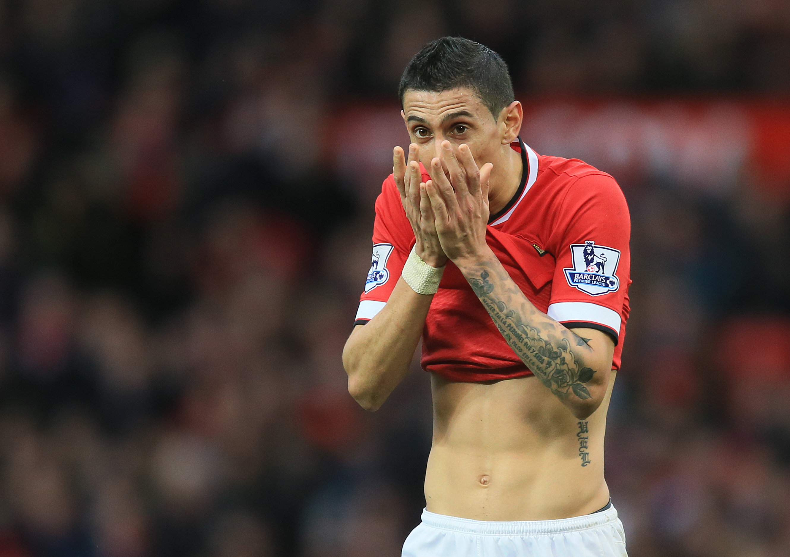 Angel Di Maria left just a season after joining Man Utd