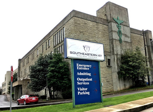 An image of Southeastern Kentucky Medical Center — formerly known as Pineville Community Hospital. 