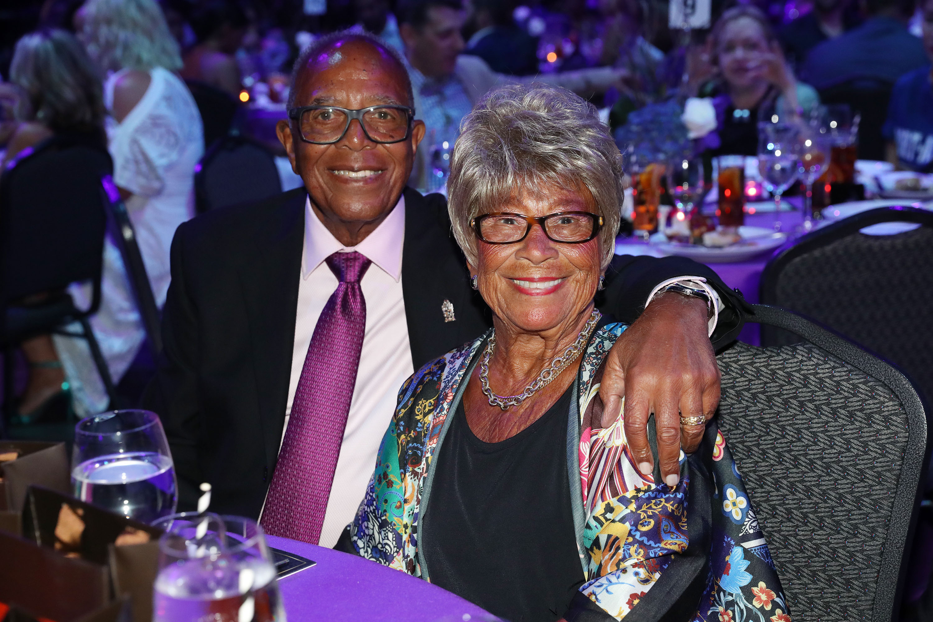 Thomas Williams Sr. and Shirley Williams attend the Wendy Williams Hunter Birthday Give Back Gala
