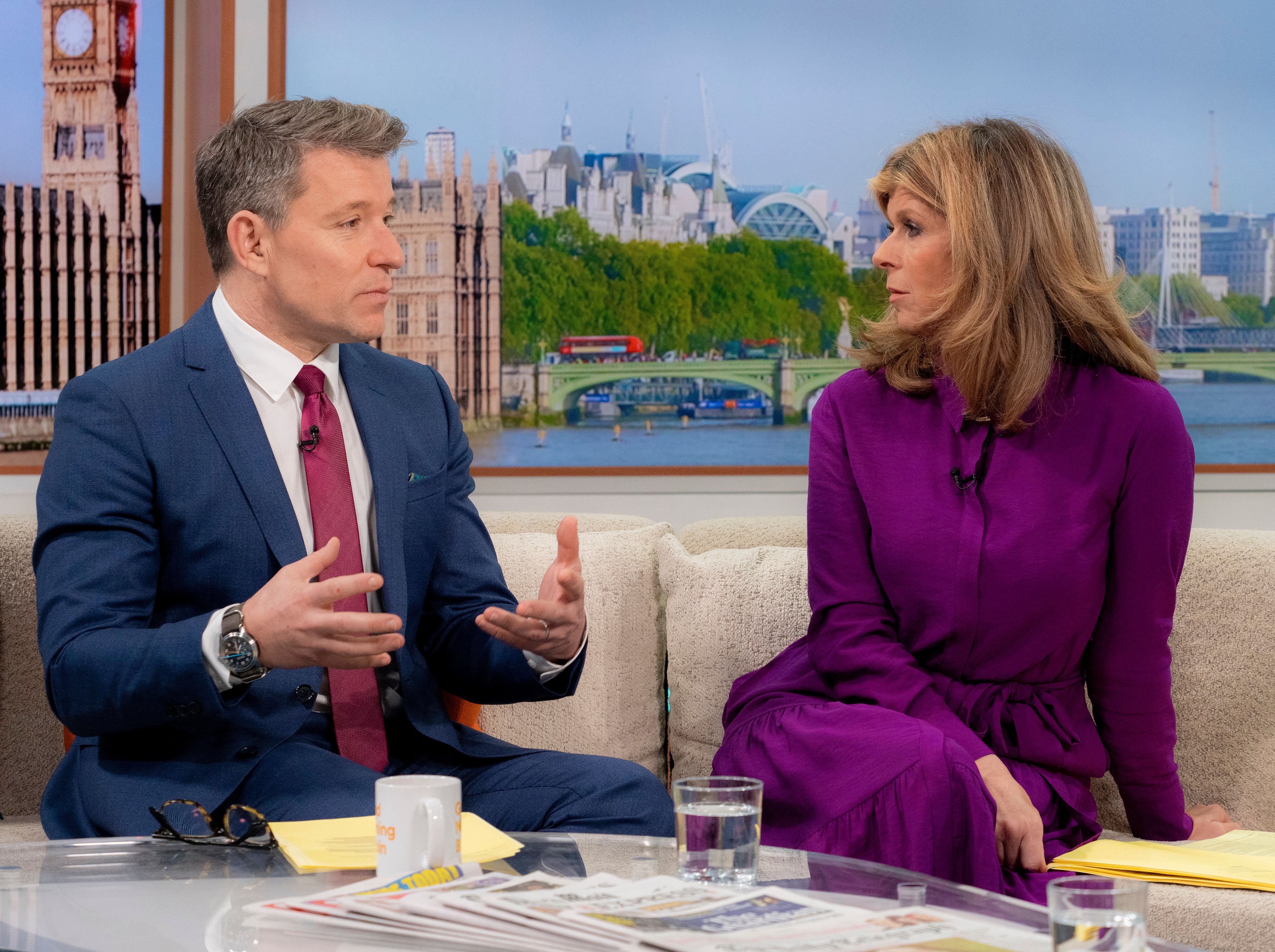 Kate, 56, confirmed Friday is her BFF Ben's last day on the early-morning show