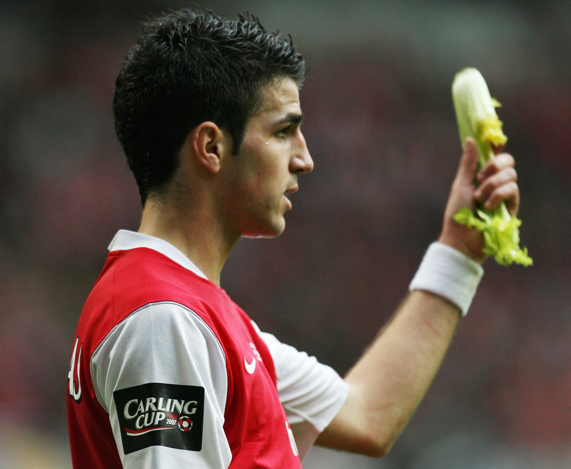 Then-Arsenal star Cesc Fabregas could barely believe what he had been attacked with in 2007