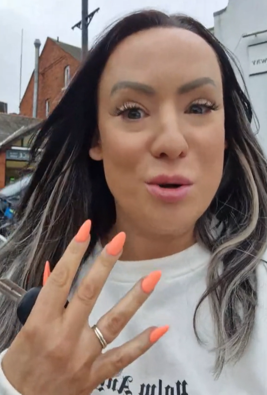 The woman claimed she didn't like the colour of the nails she picked