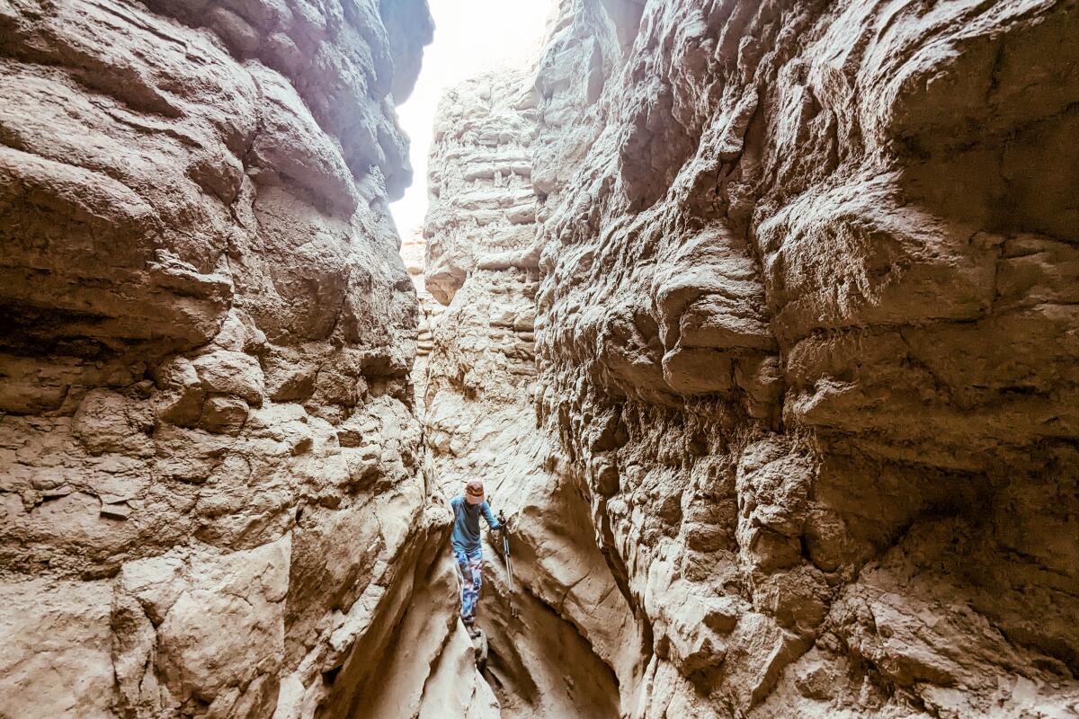 "The Slot" trail in Anza-Borrego Desert State Park.