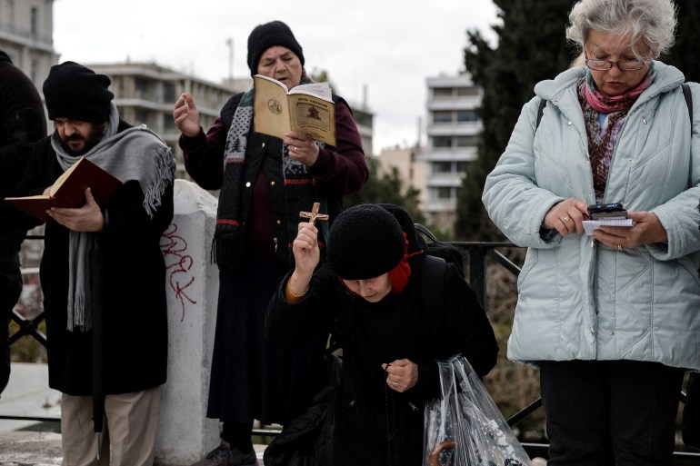 Greece same-sex marriage protest