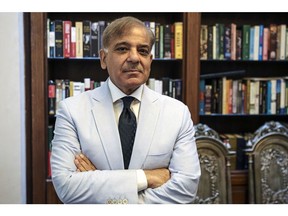 Shehbaz Sharif Photographer: Asad Zaidi/Bloomberg