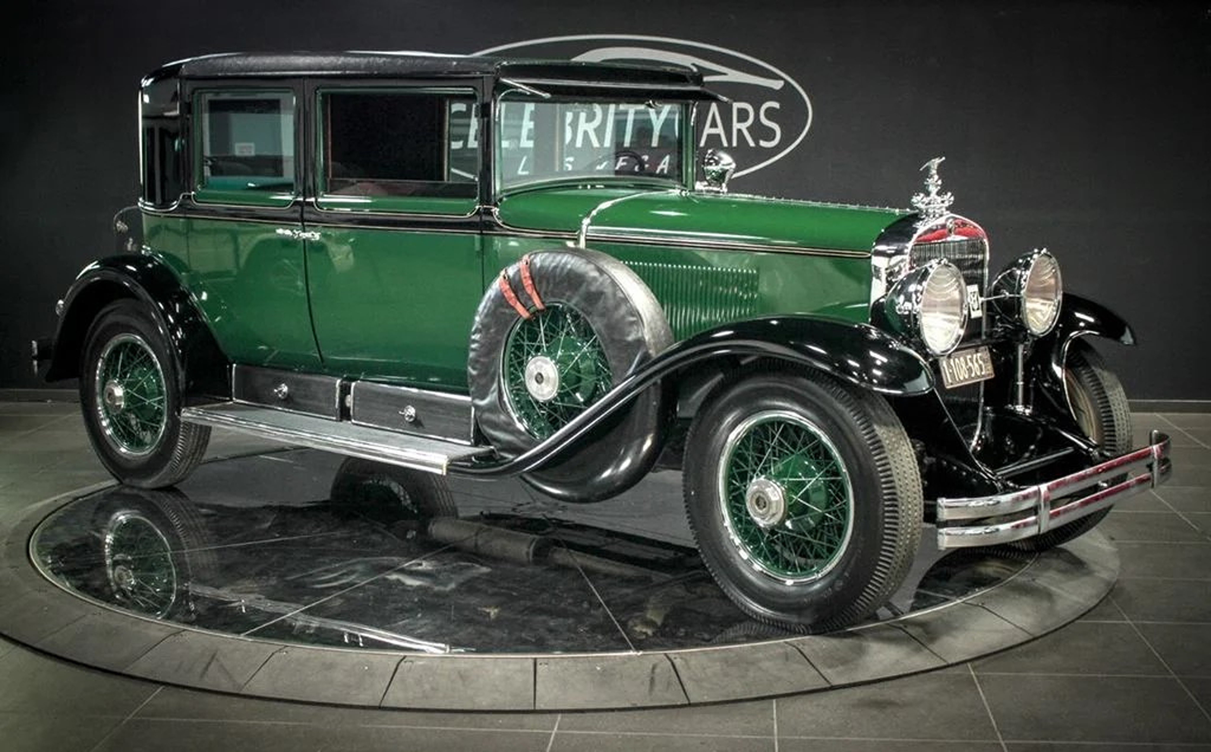 This green 1928 Cadillac Town Sedan is up for grabs