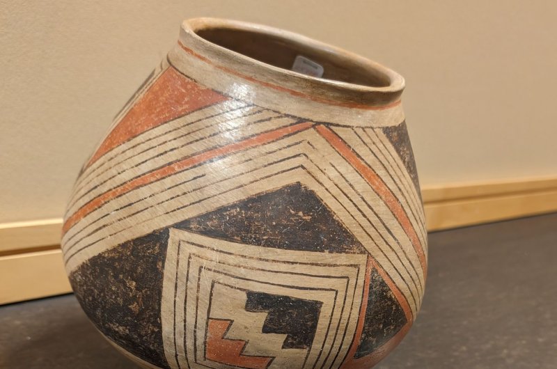 The pot returned in January was crafted in northern Mexico between 900 and 1521 A.D. Photo courtesy of U.S. Customs and Border Patrol