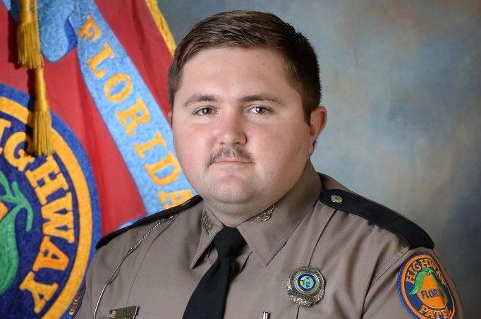 Florida Highway Patrol Officer Zachary Fink, 26, was killed early Friday morning while attempting to stop a suspect in St. Lucie County. Photo courtesy of Governor of Florida's Office