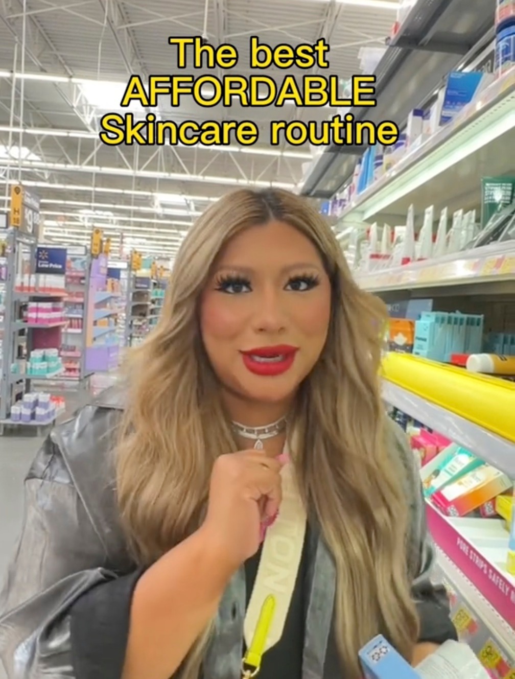 Rocio shared her favorite affordable anti-aging skincare products from Walmart