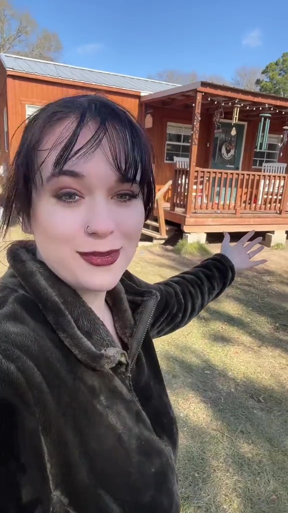 Savannah revealed how she ditched her home to live in a tiny shed house