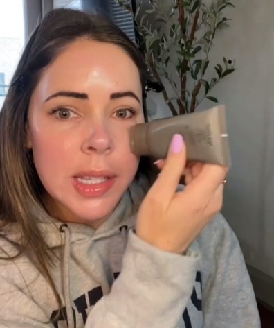 Christie, a skincare influencer, explained why she used sunscreen daily