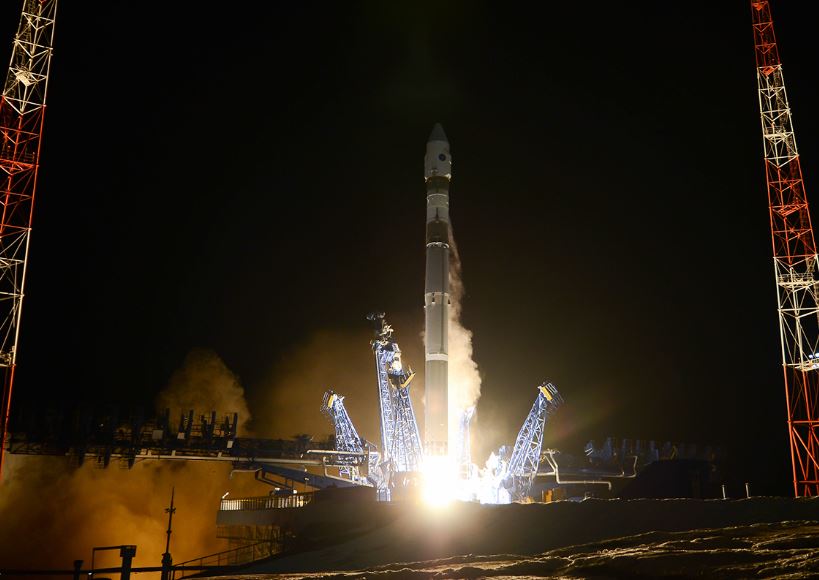 The Cosmos 2543 launched by a Russian Soyuz-2 rocket in 2020