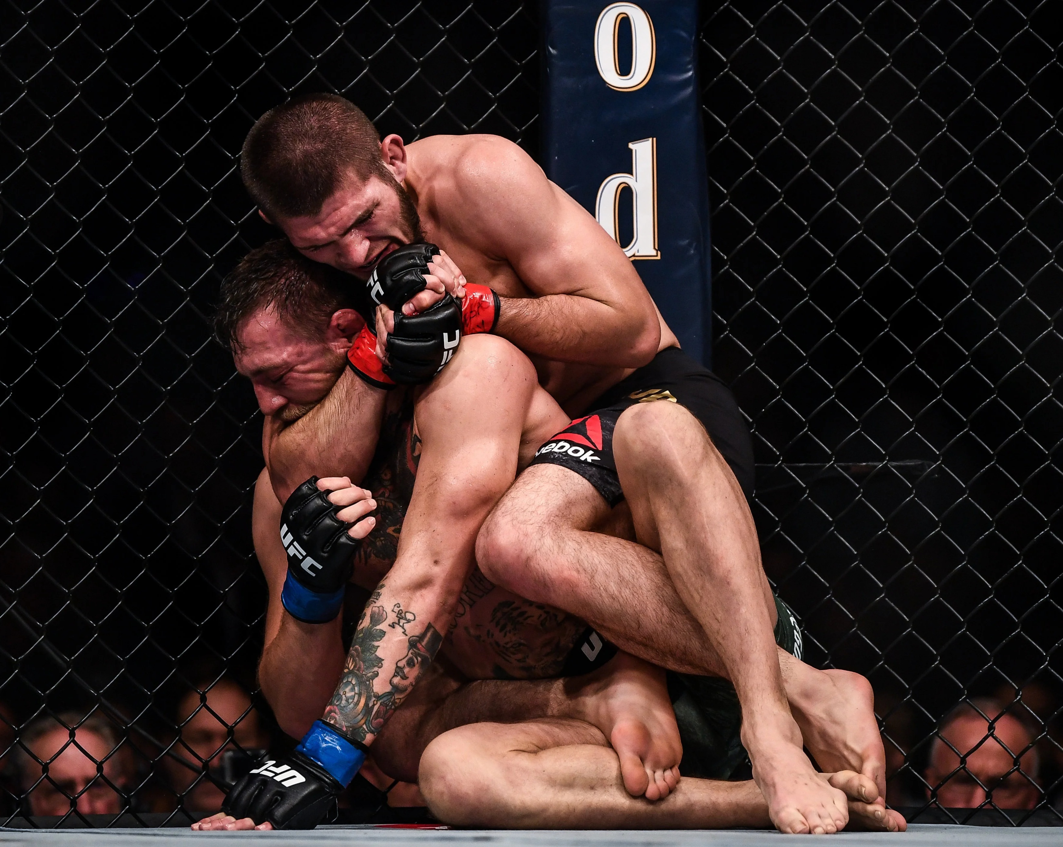 Khabib Nurmagomedov beat Conor McGregor in 2018