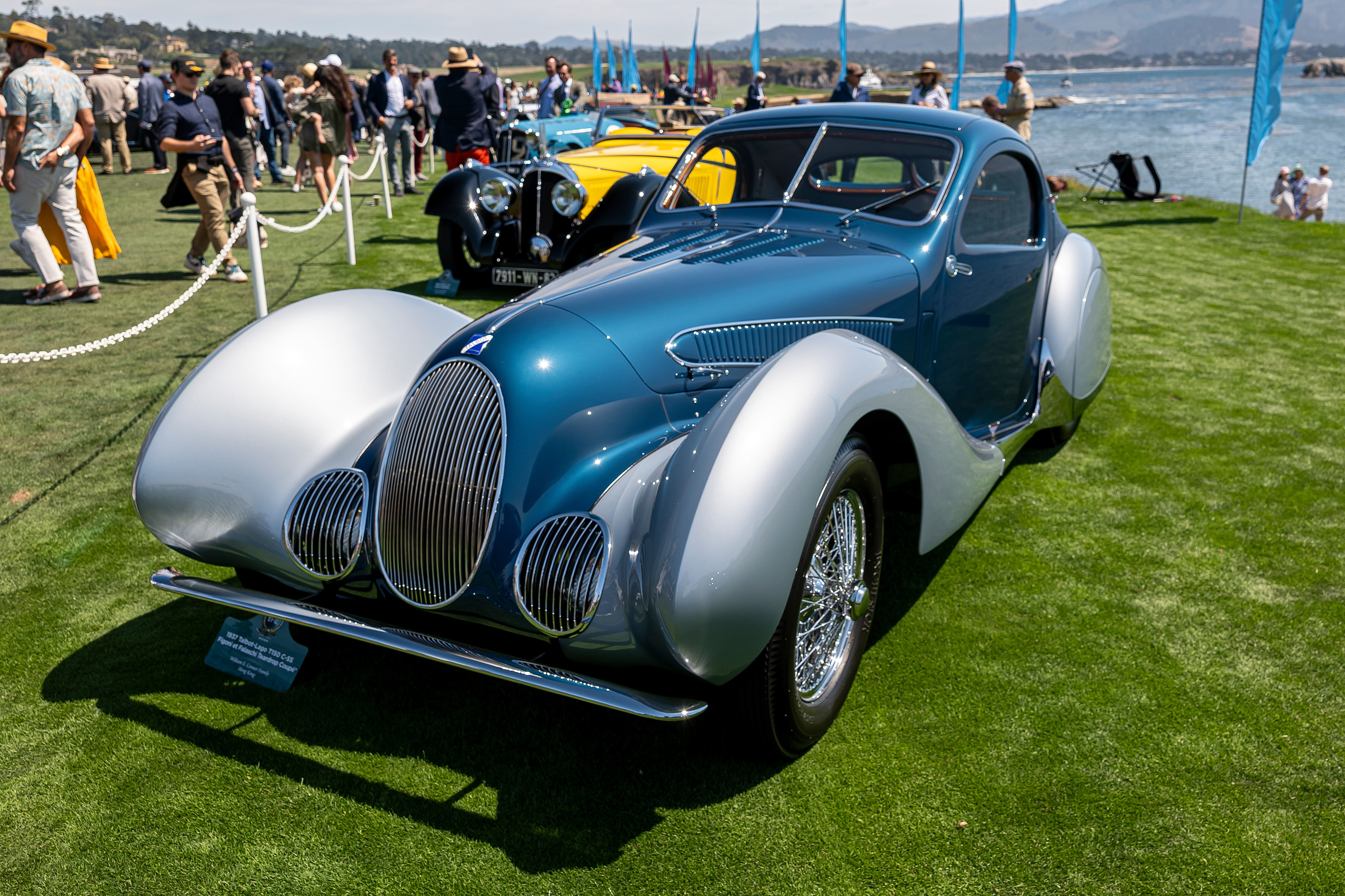 A 1937 Talbot-Lago T150 SS has become the most valuable French car sold at auction