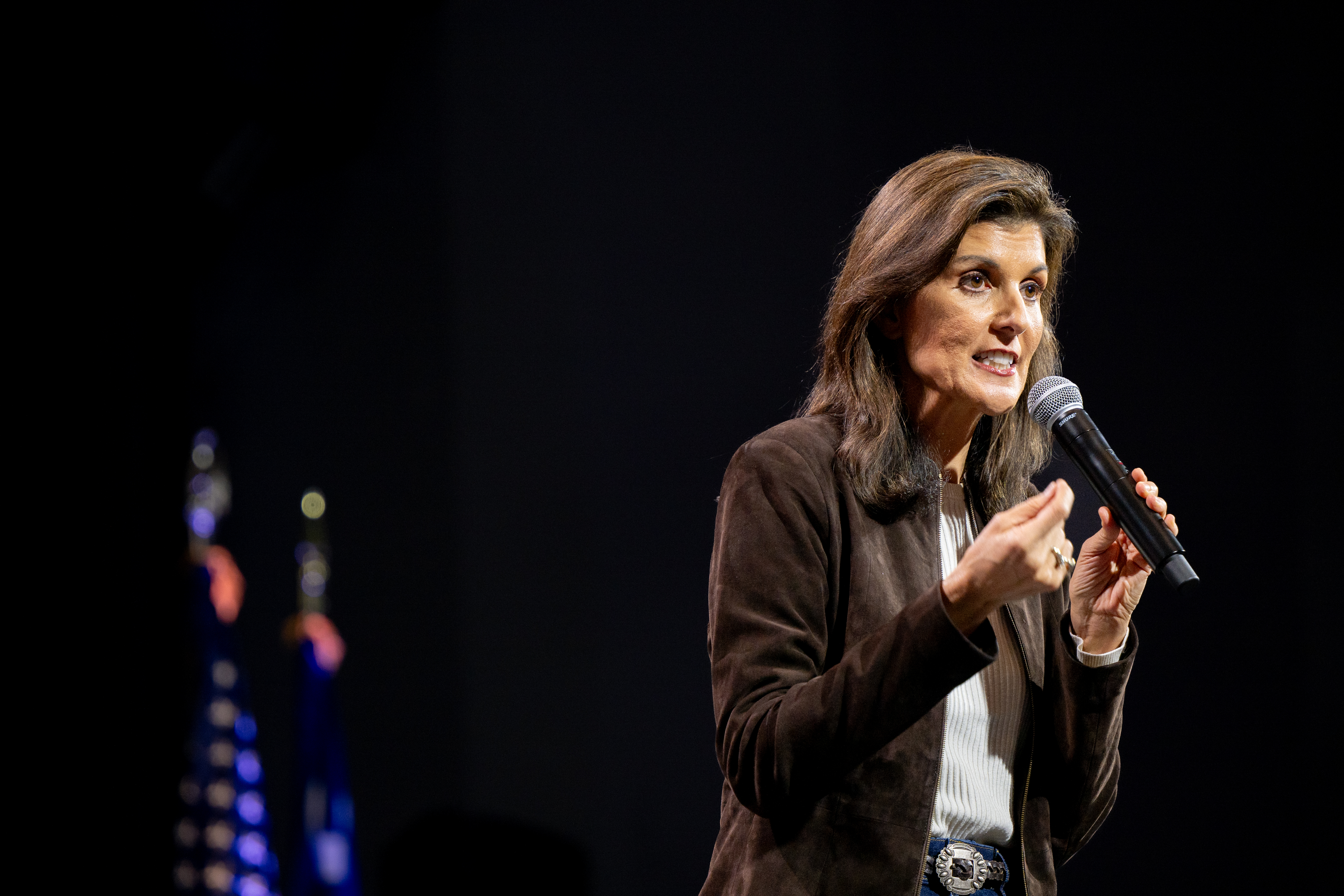 Former US Ambassador to the United Nations Nikki Haley ran as the main GOP contender in the Nevada primary but lost to "none of these candidates"