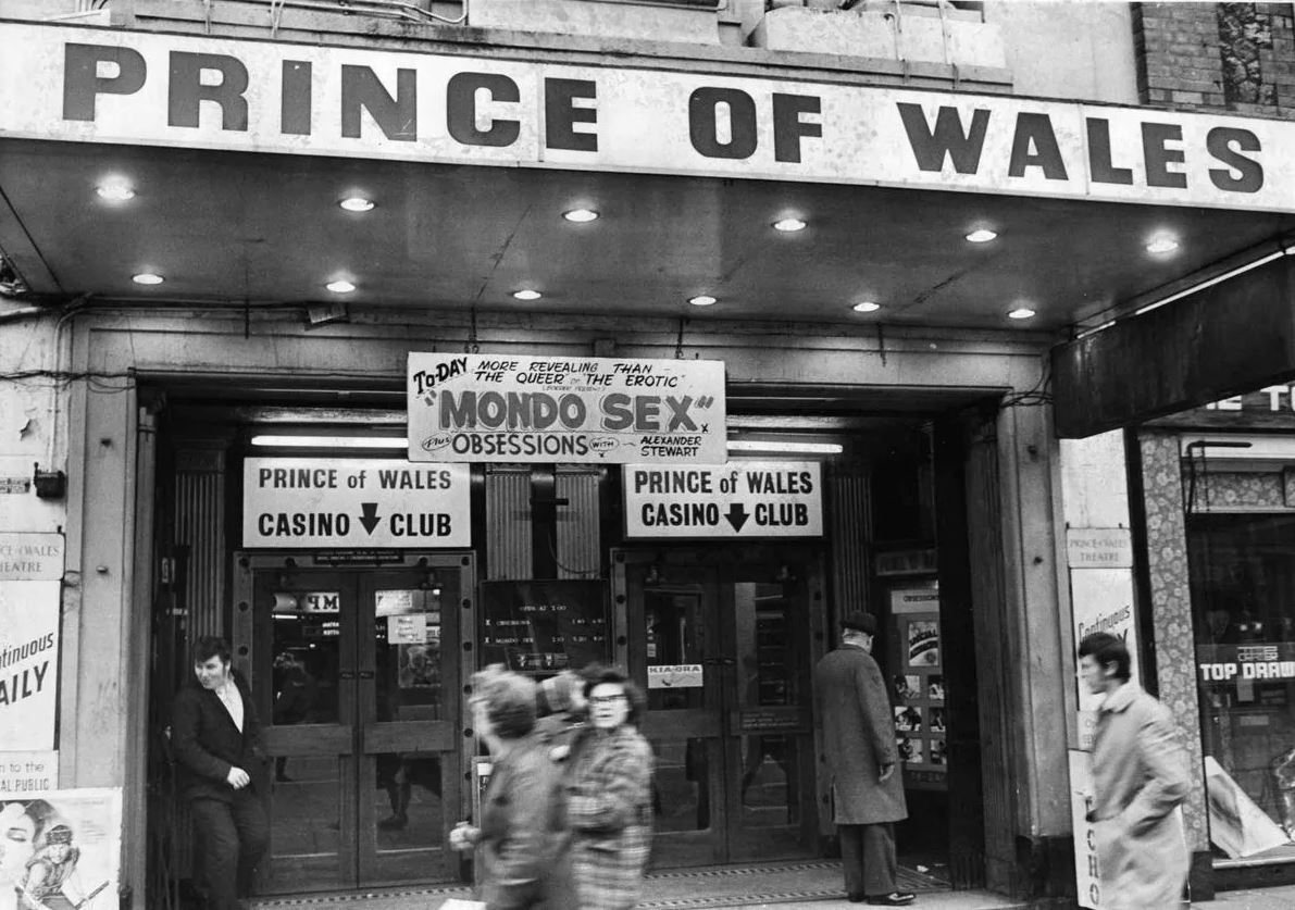 The pub used to be a raunchy cinema