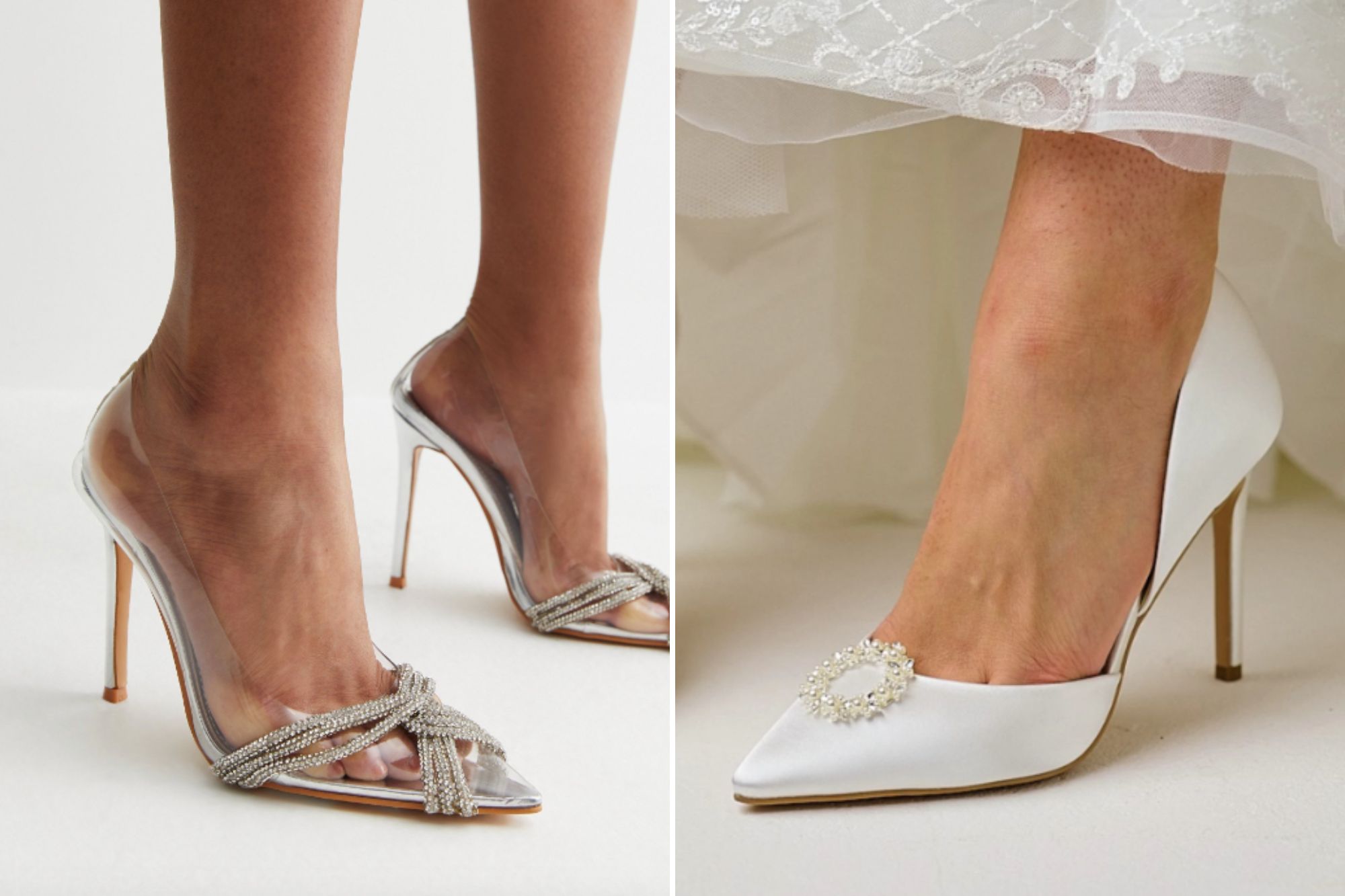 From Jimmy Choo and Manolo Blahnik to ASOS there are plenty of retailers to shop stunning wedding shoes