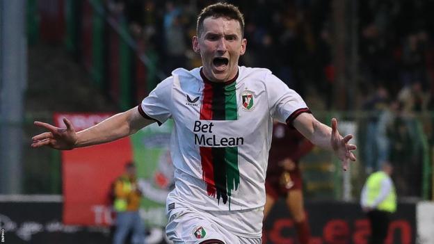 Bobby Burns has been an integral member of Glentoran's team